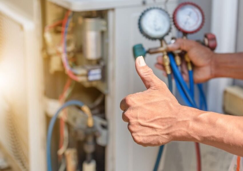 The expert is giving the best HVAC maintenance tips.